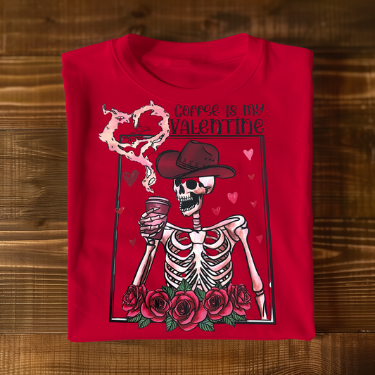 Coffee Valentine T-shirt