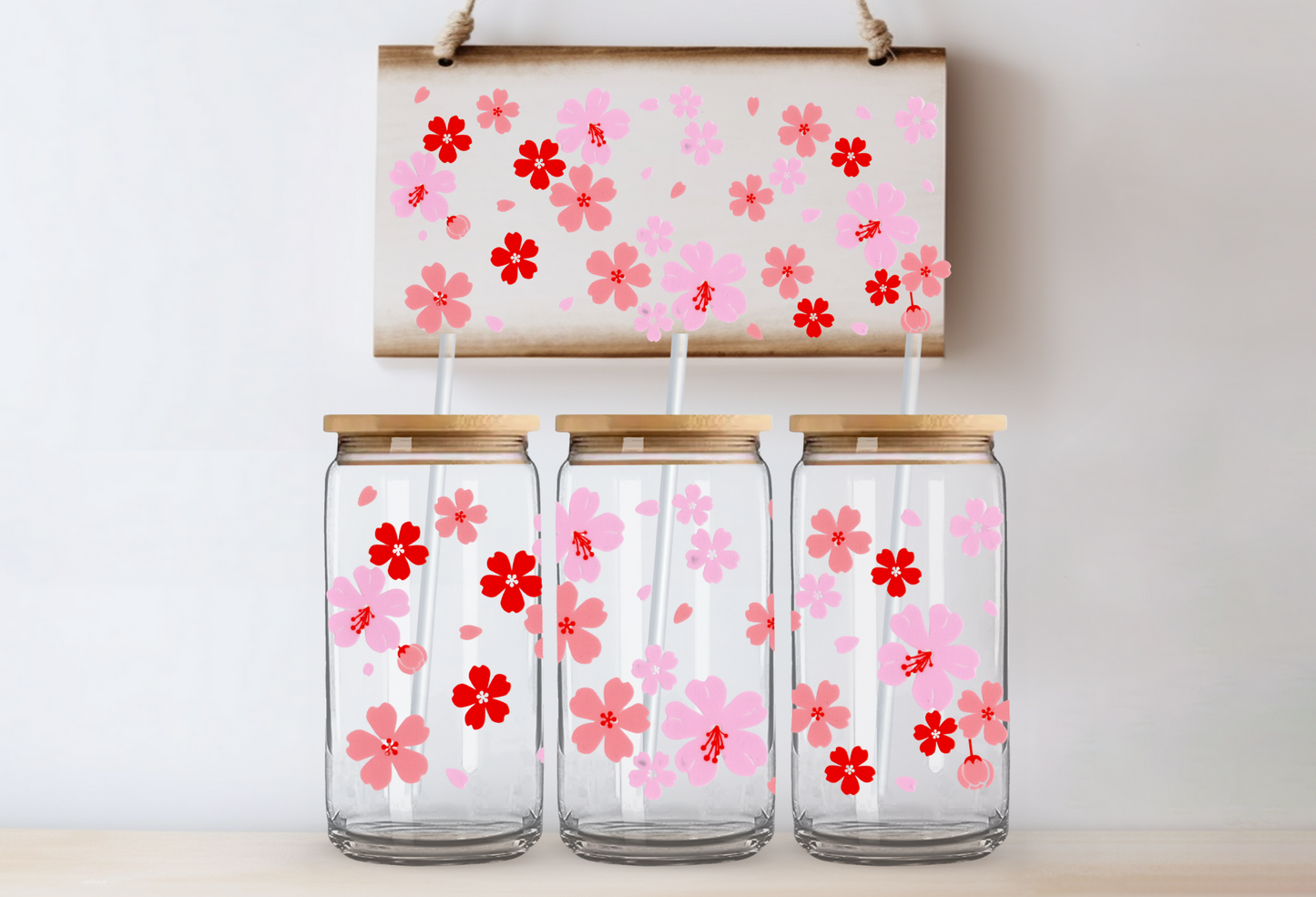 Pink & Red Flowers
