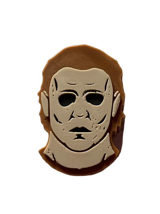 Michael 3D Straw Topper