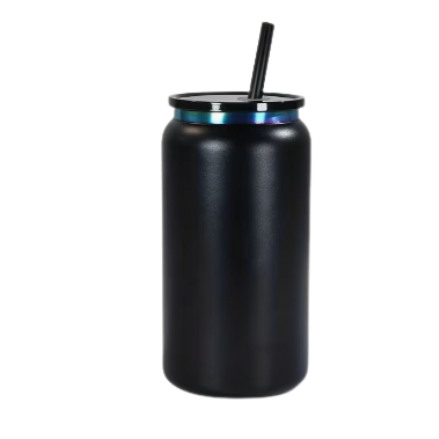 Stainless Steel Tumbler with Holographic Band at the Top