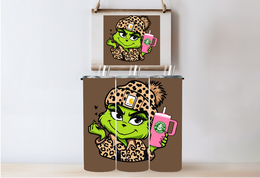 Bougie Grinchy Girl Tumbler