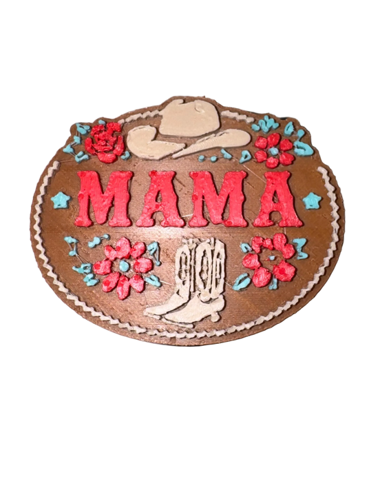 Mama Cowgirl Straw Topper