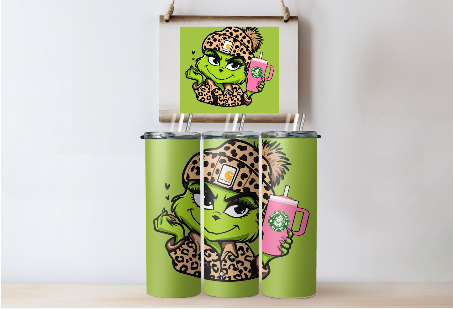 Bougie Grinchy Girl Tumbler