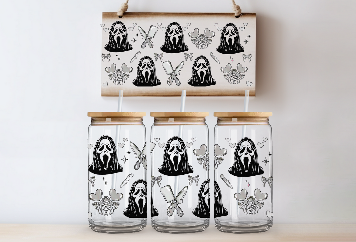 B&W Scream