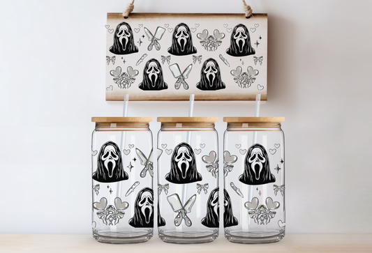 B&W Scream