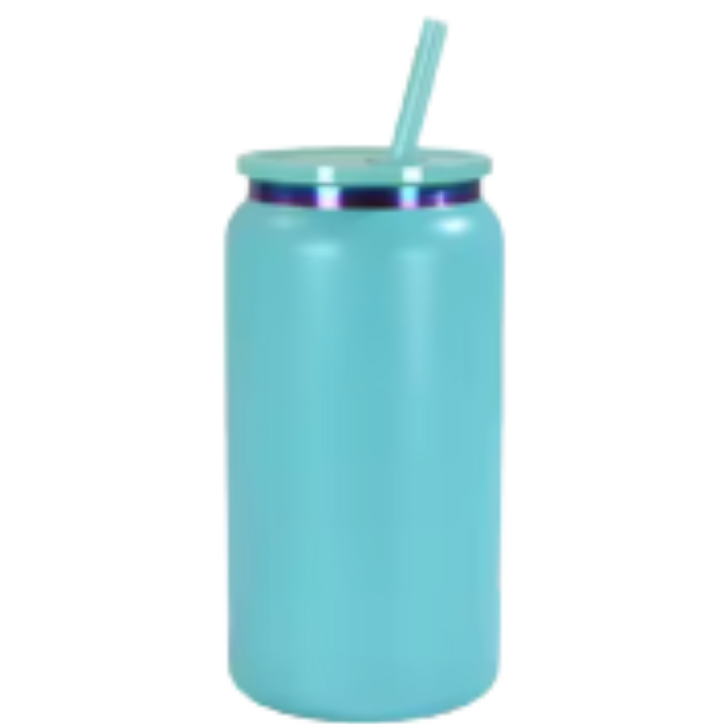 Stainless Steel Tumbler with Holographic Band at the Top