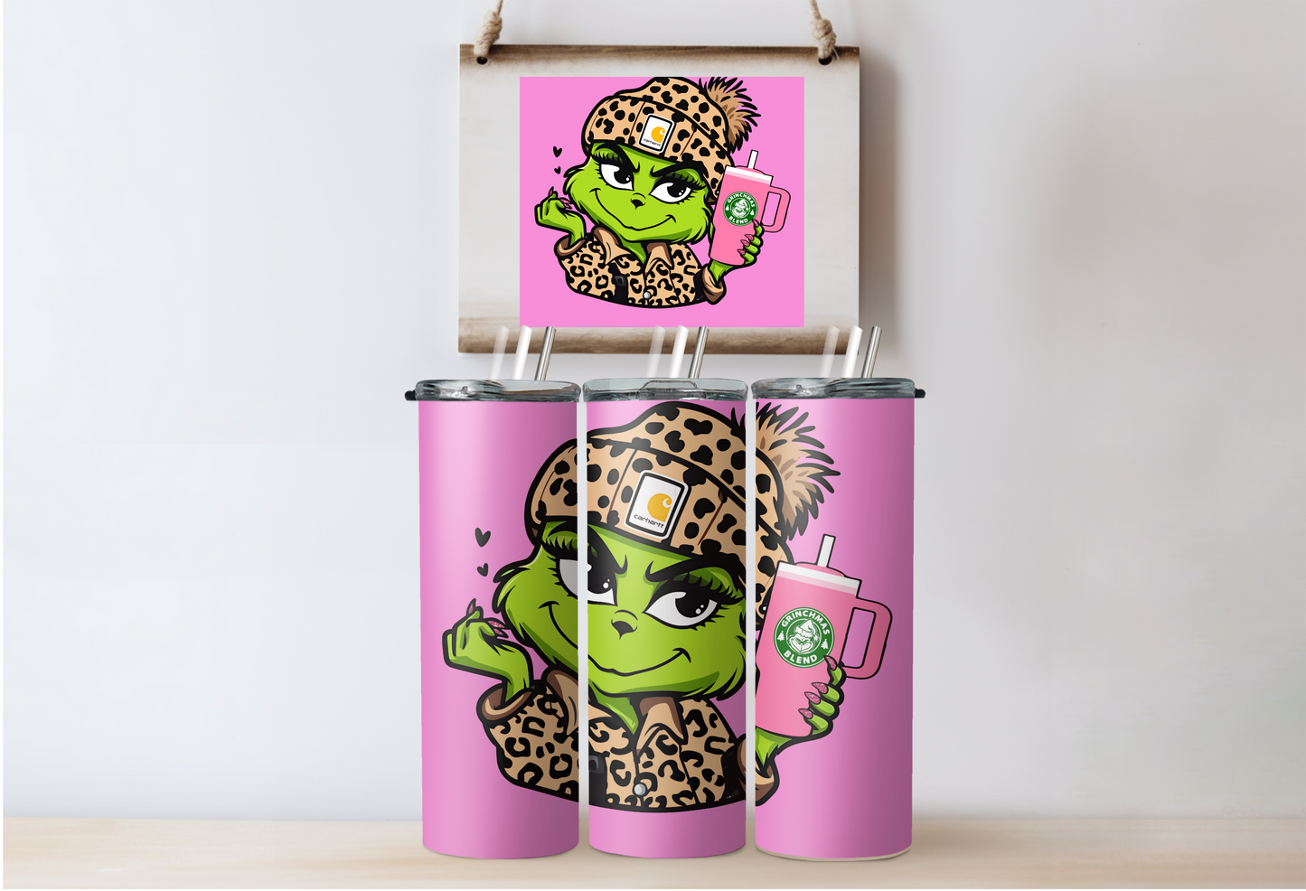Bougie Grinchy Girl Tumbler