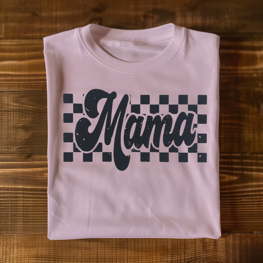 Checkered Mama T-shirt