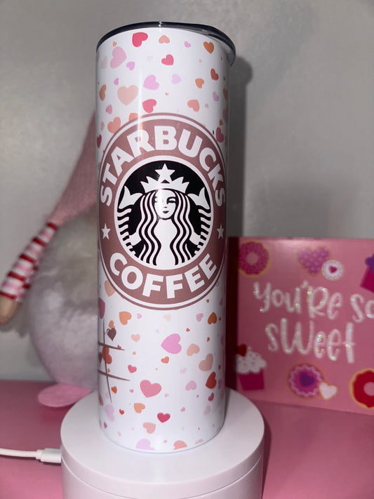 Starbies Valentine Tumbler