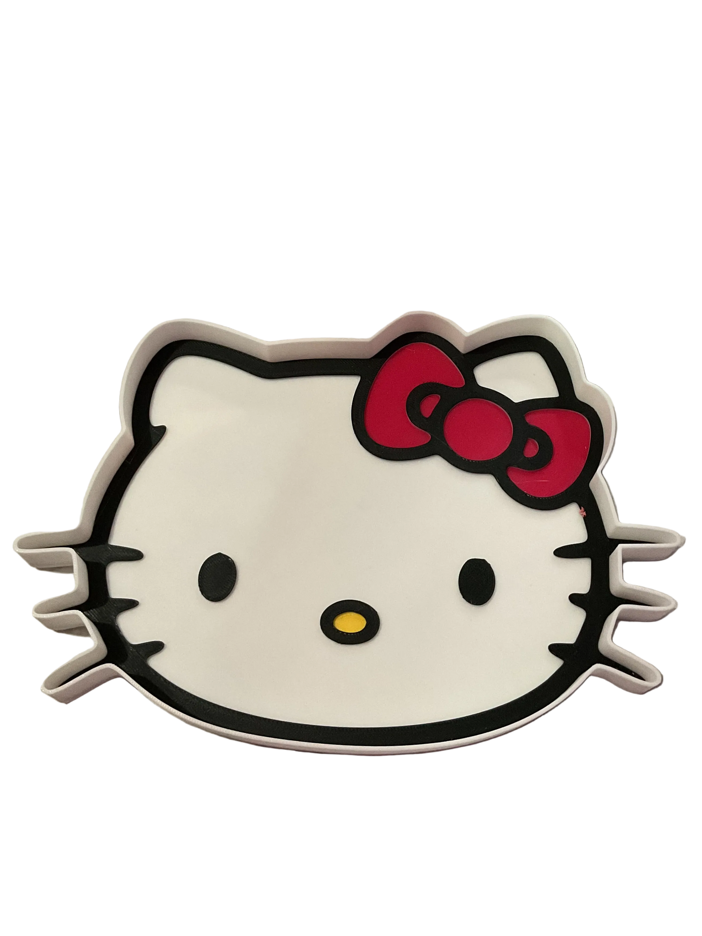 HK Trinket Tray (Hot Pink Bow) Medium