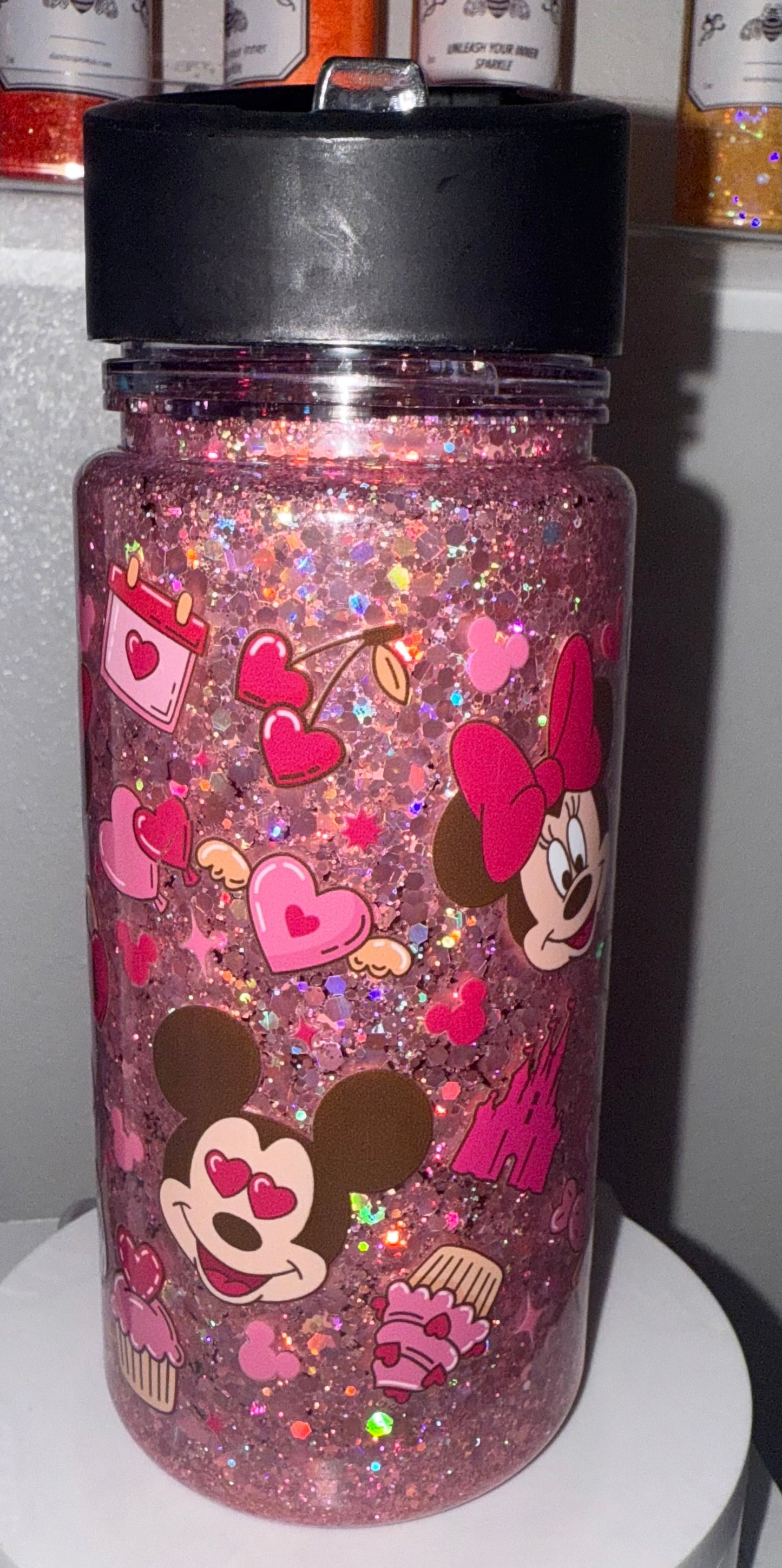 Kids Mouse Dry Snow Globe