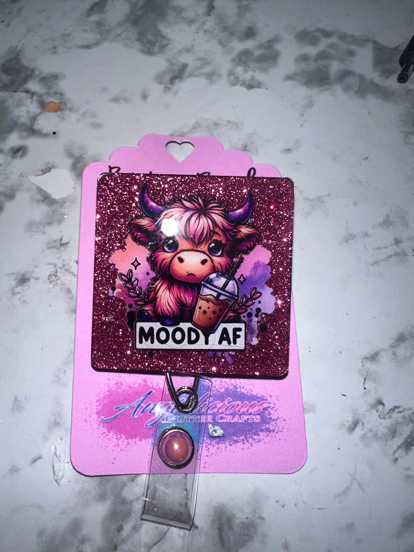 Moody AF Badge Reel