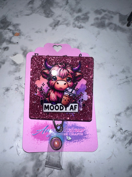Moody AF Badge Reel