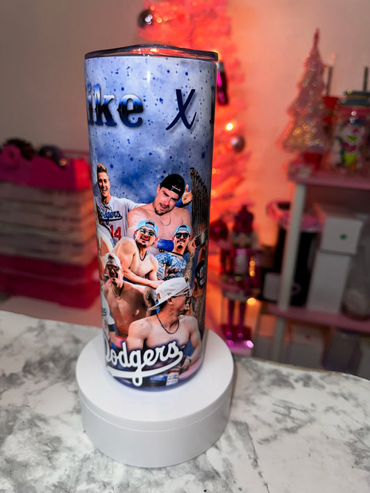 Bleed Blue Tumbler 5