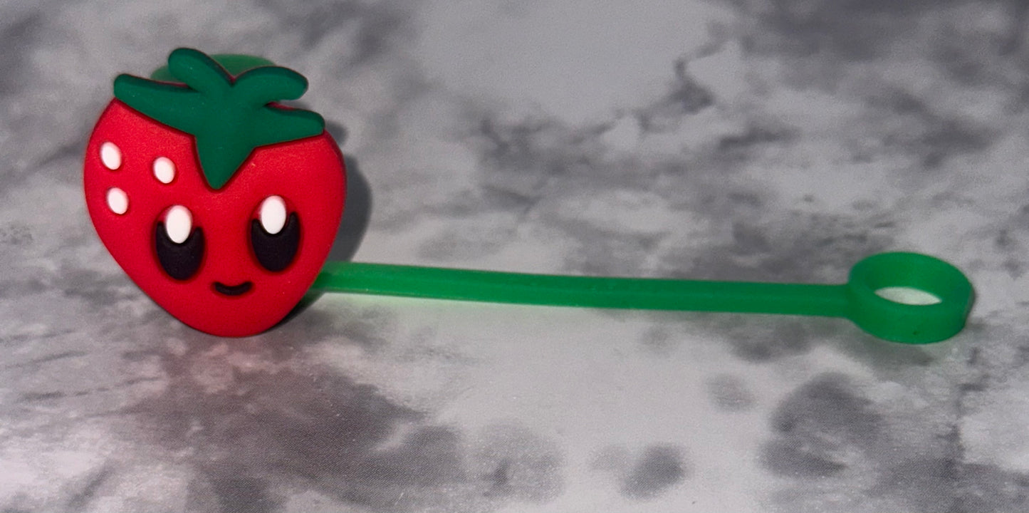Strawberry Straw Topper