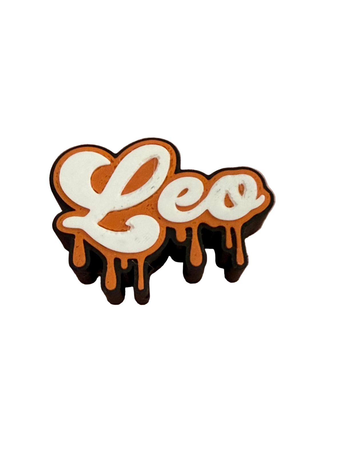 Leo 3D Straw Topper