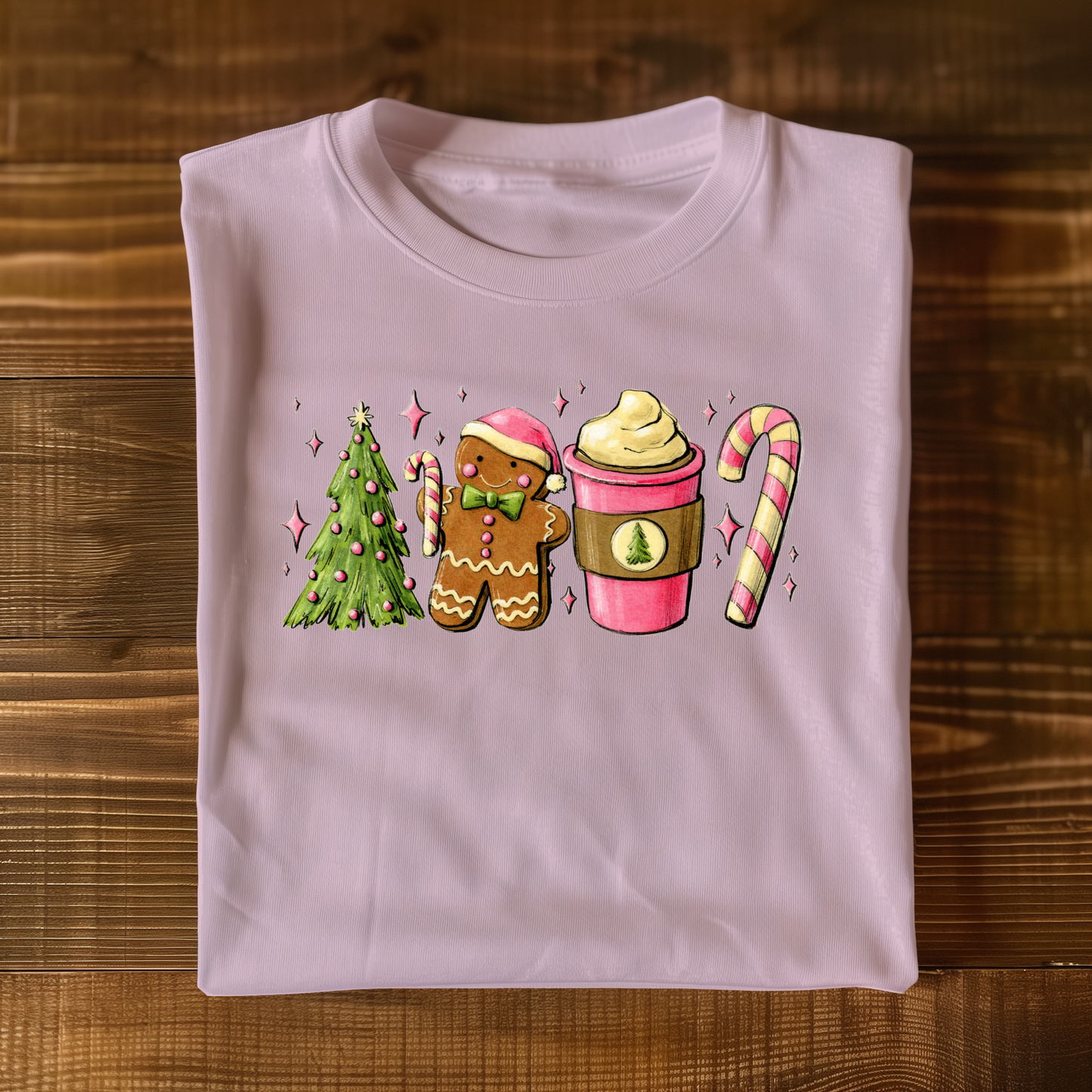 Pink Candy Cane Shirt