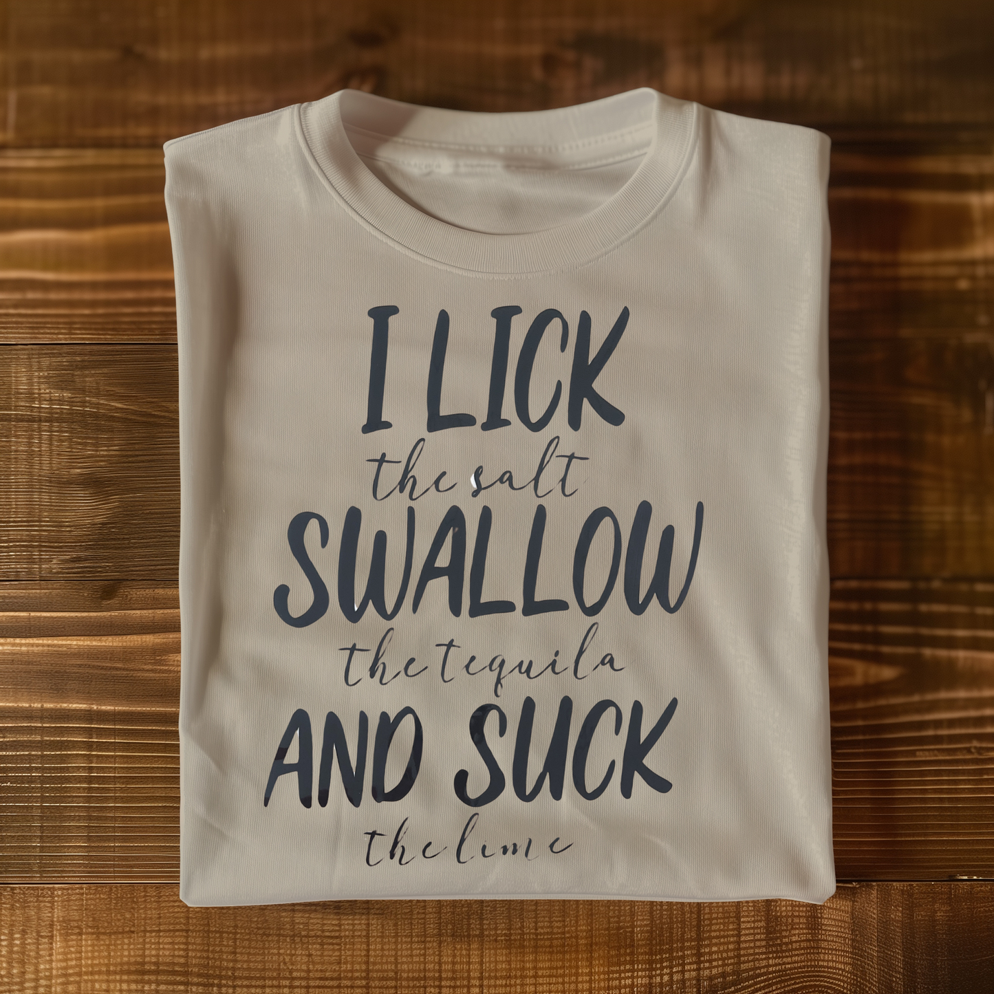Lick Swallow Suck T-shirt