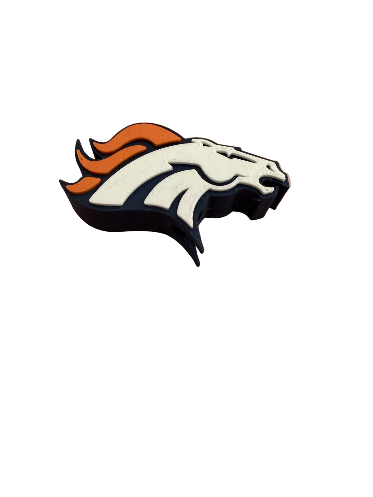 Broncos 3D Straw Topper