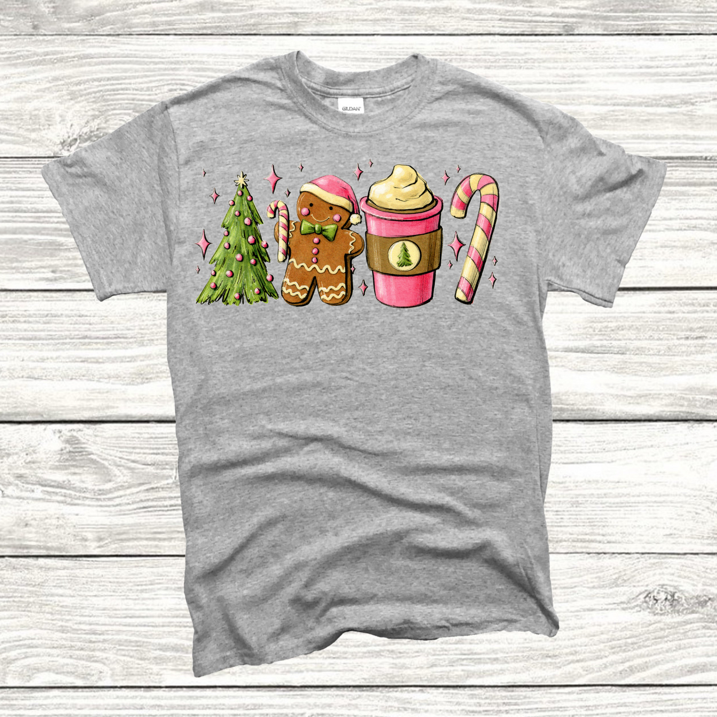 Pink Candy Cane Shirt