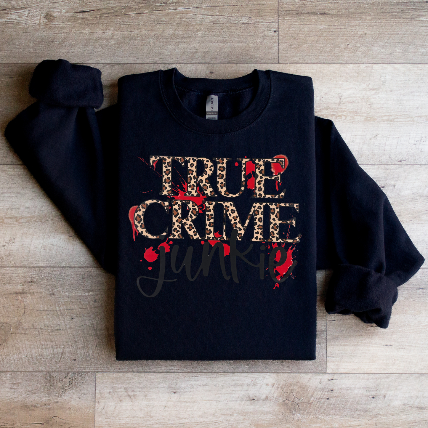 True Crime Junkie Crewneck Sweatshirt