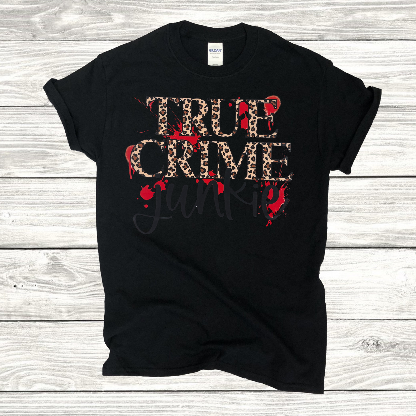 True Crime Junkie T-shirt