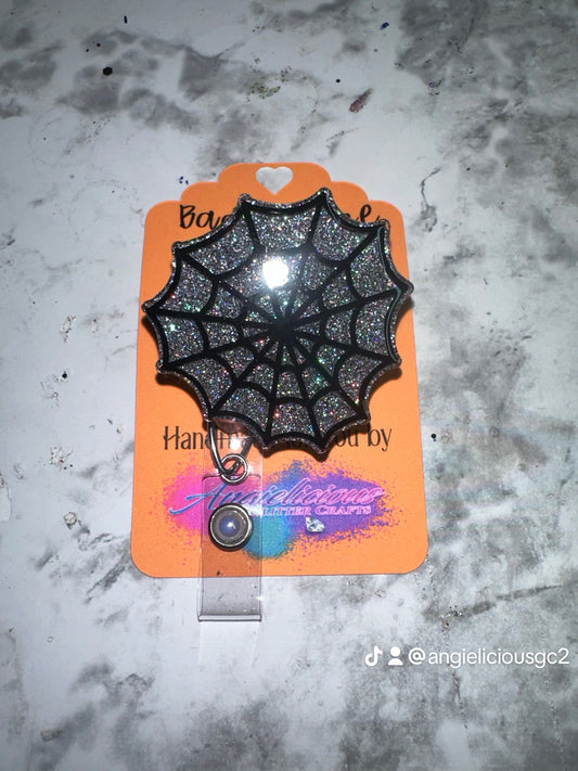 Spider Web Badge Reel