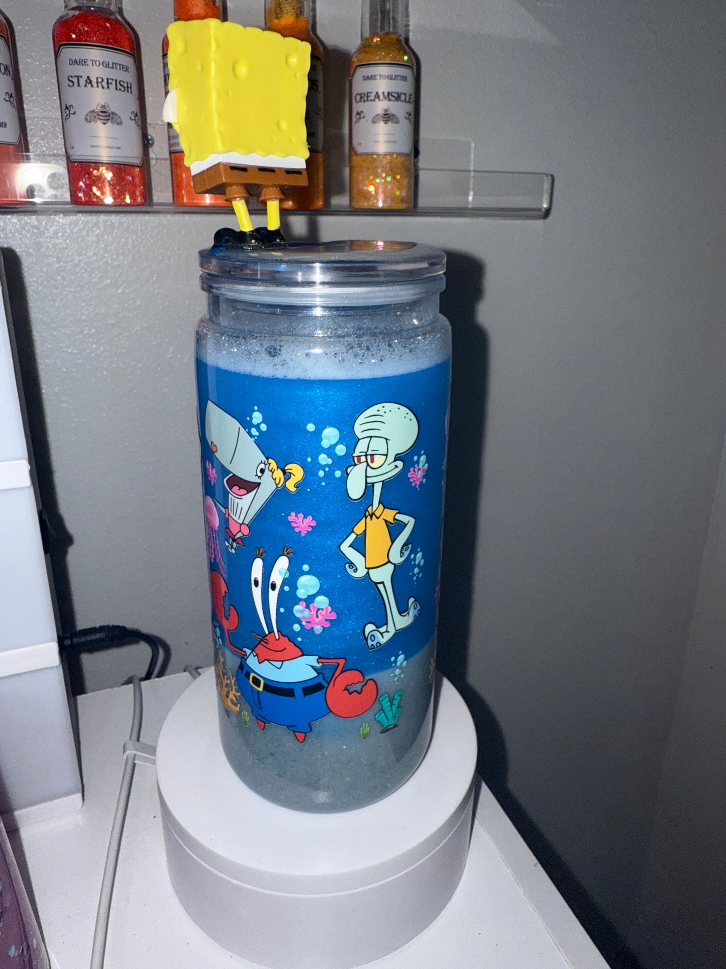 Sponge Bob Beach Tumbler