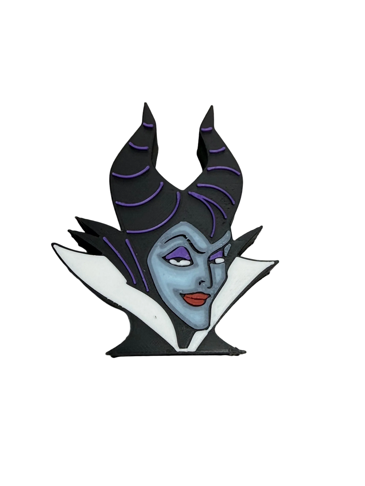 Maleficent 3D Straw Topper