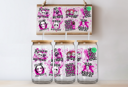 Pink Halloween Horror