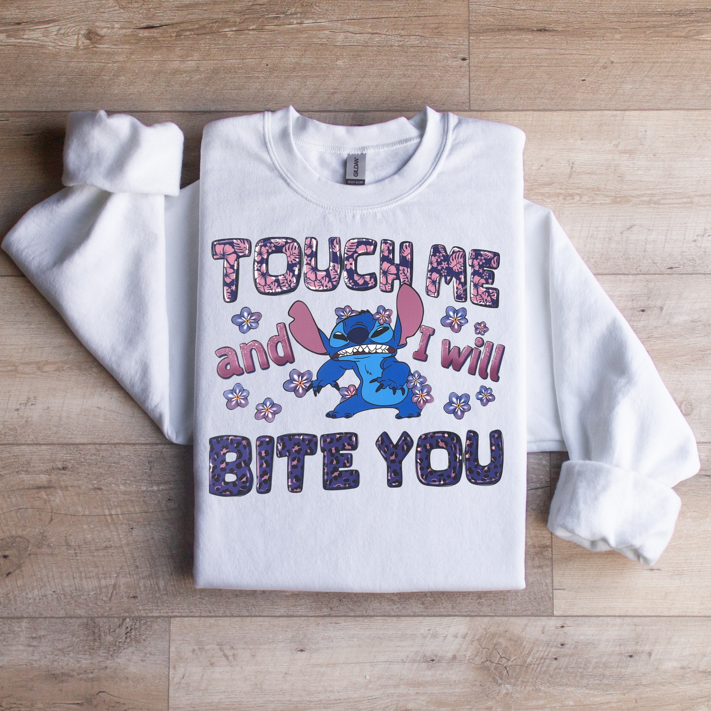 Blue Alien Crewneck Sweatshirt