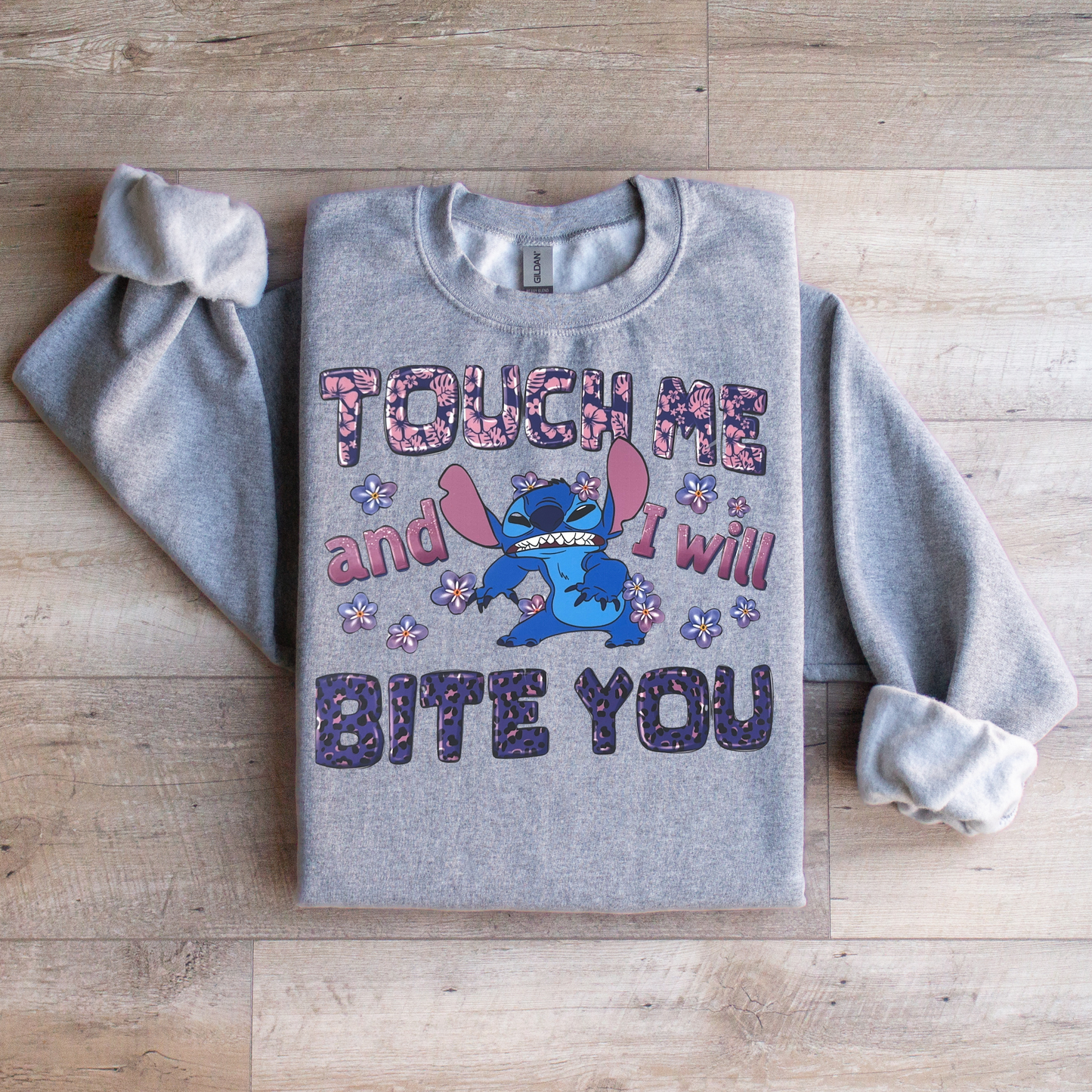 Blue Alien Crewneck Sweatshirt