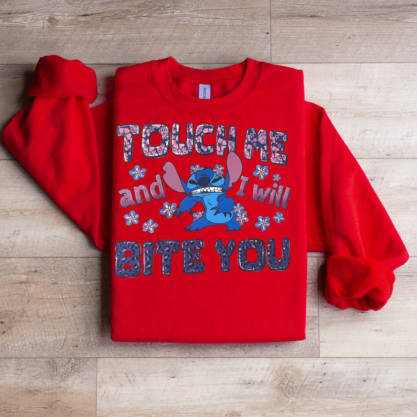 Blue Alien Crewneck Sweatshirt