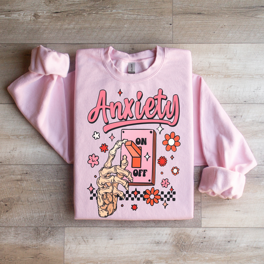 Anxiety Crewneck Sweatshirt