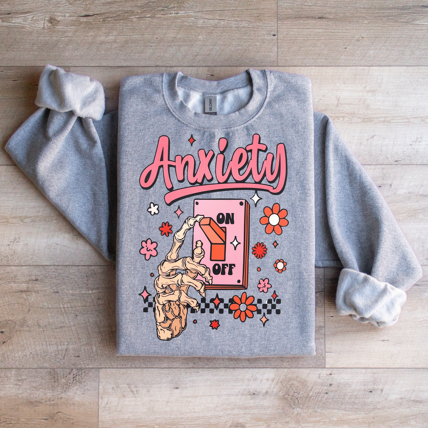 Anxiety Crewneck Sweatshirt
