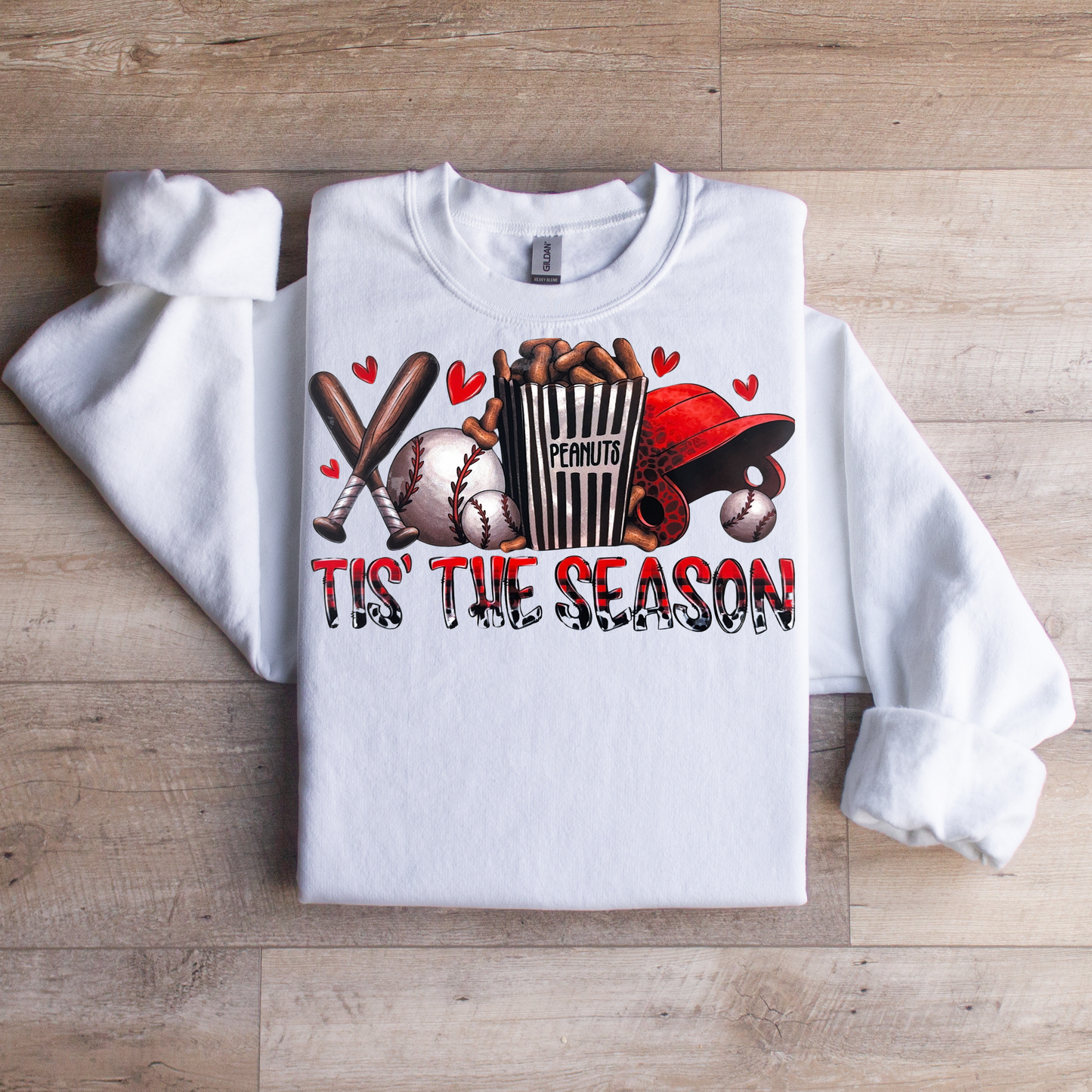 Baseball Season Crewneck Sweatshirt