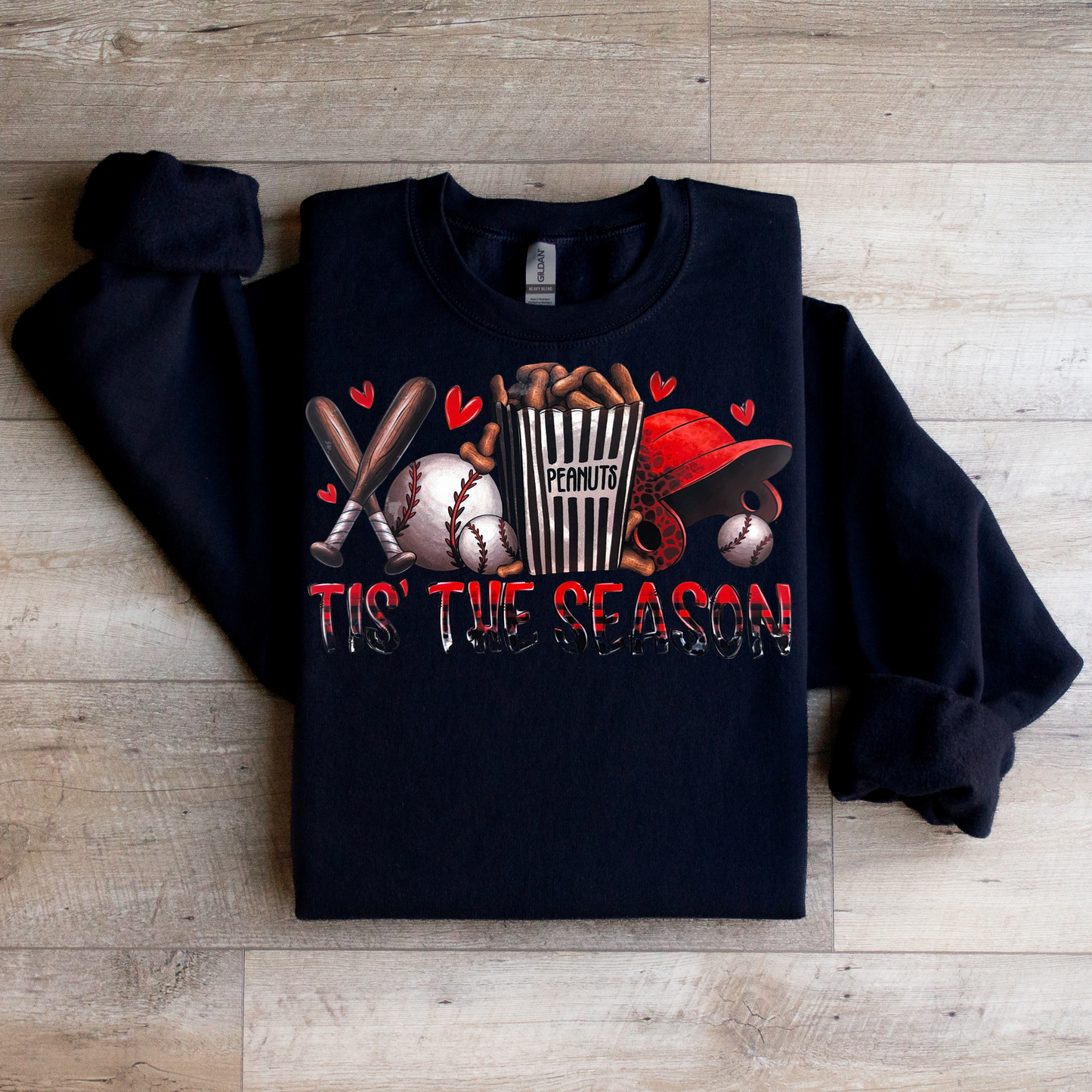 Baseball Season Crewneck Sweatshirt