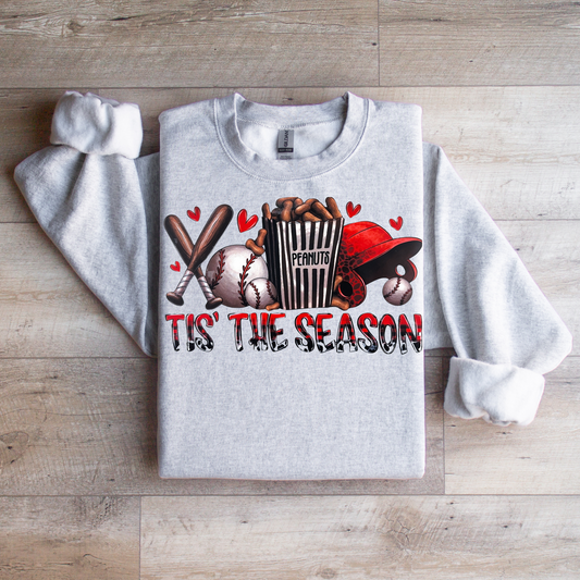 Baseball Season Crewneck Sweatshirt