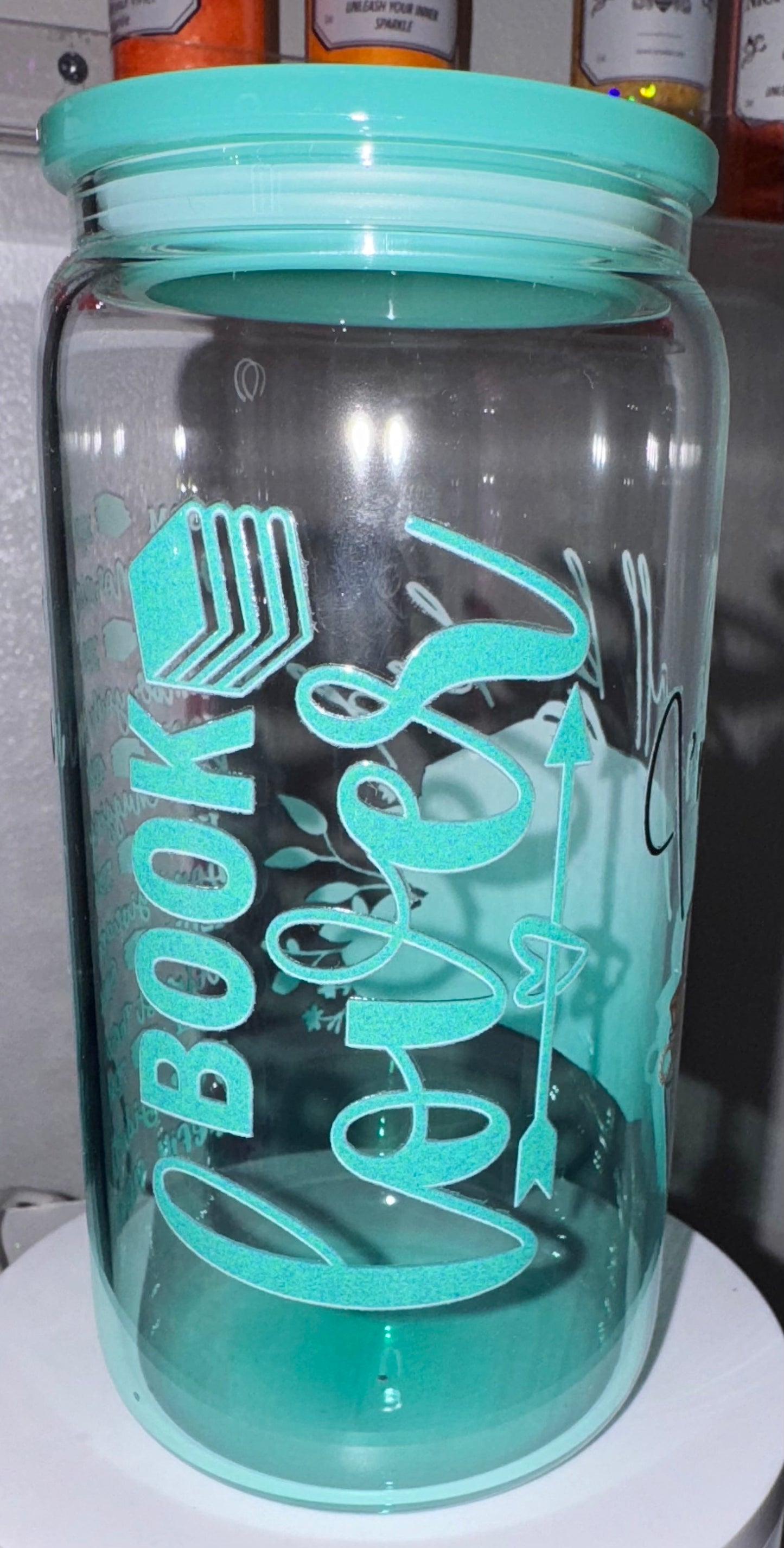 Teal Book Lover Tumbler