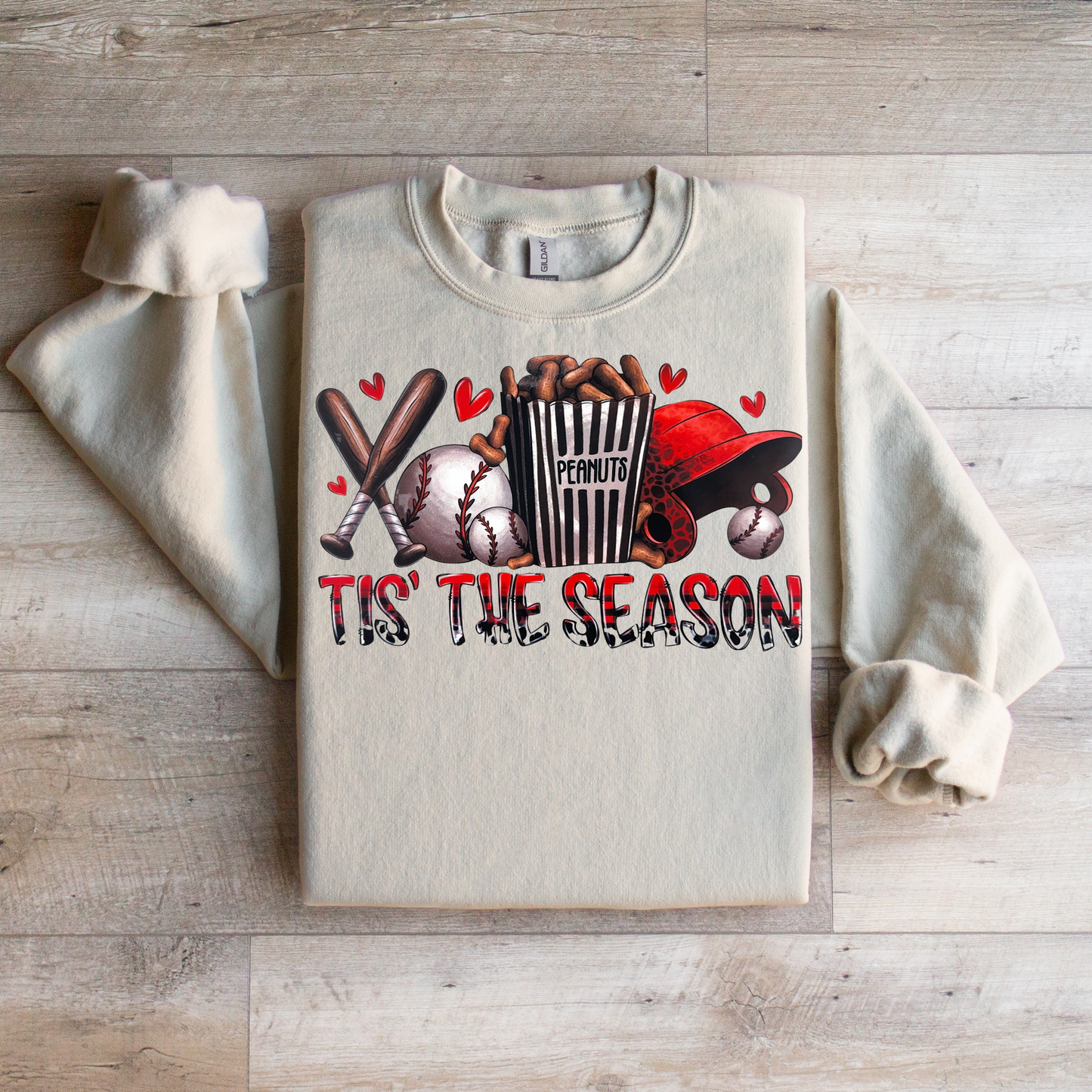Baseball Season Crewneck Sweatshirt