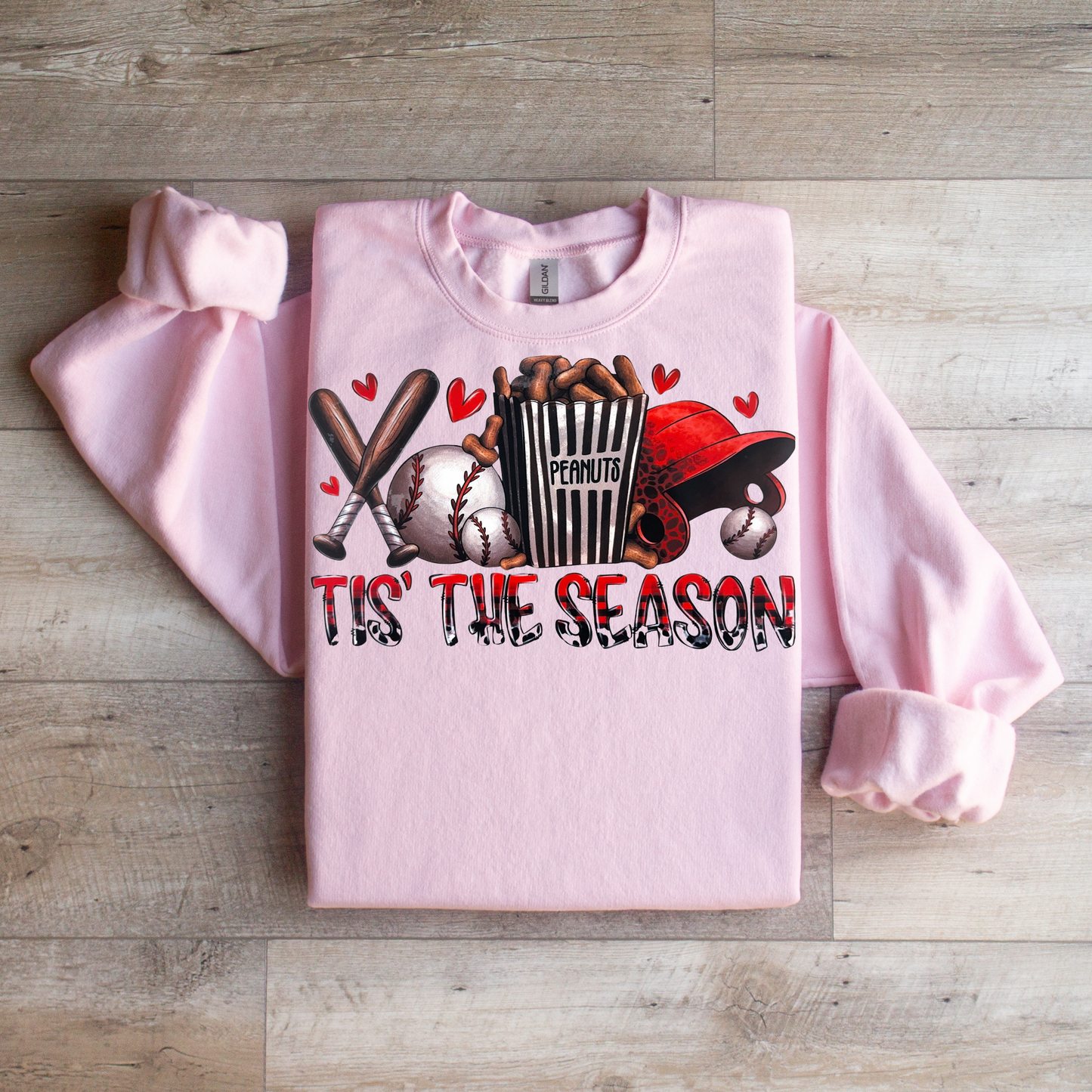 Baseball Season Crewneck Sweatshirt