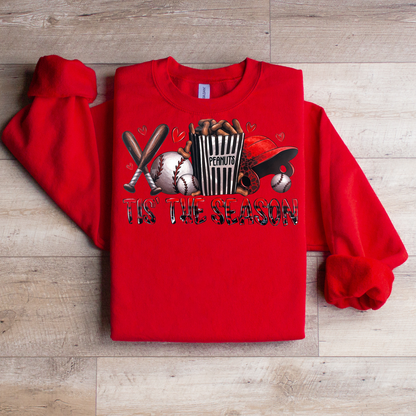 Baseball Season Crewneck Sweatshirt