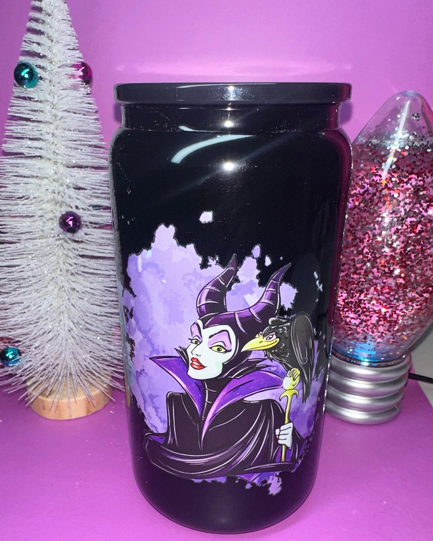Villan’s Black Glass Tumbler