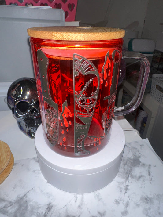 Horror Snow Globe Mug
