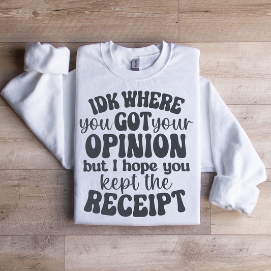 Opinion Crewneck Sweatshirt