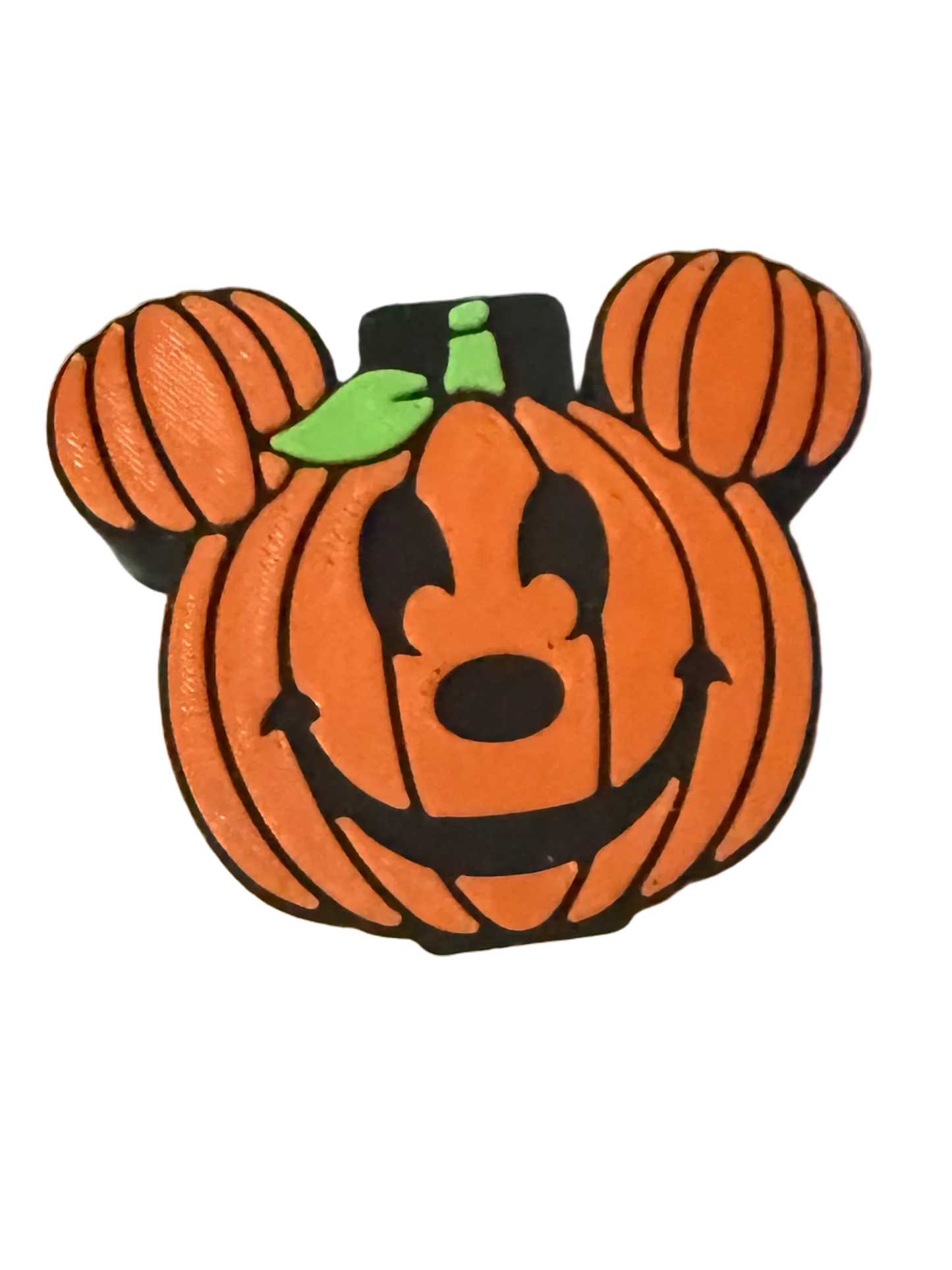 Mickey Pumpkin 3D Straw Topper