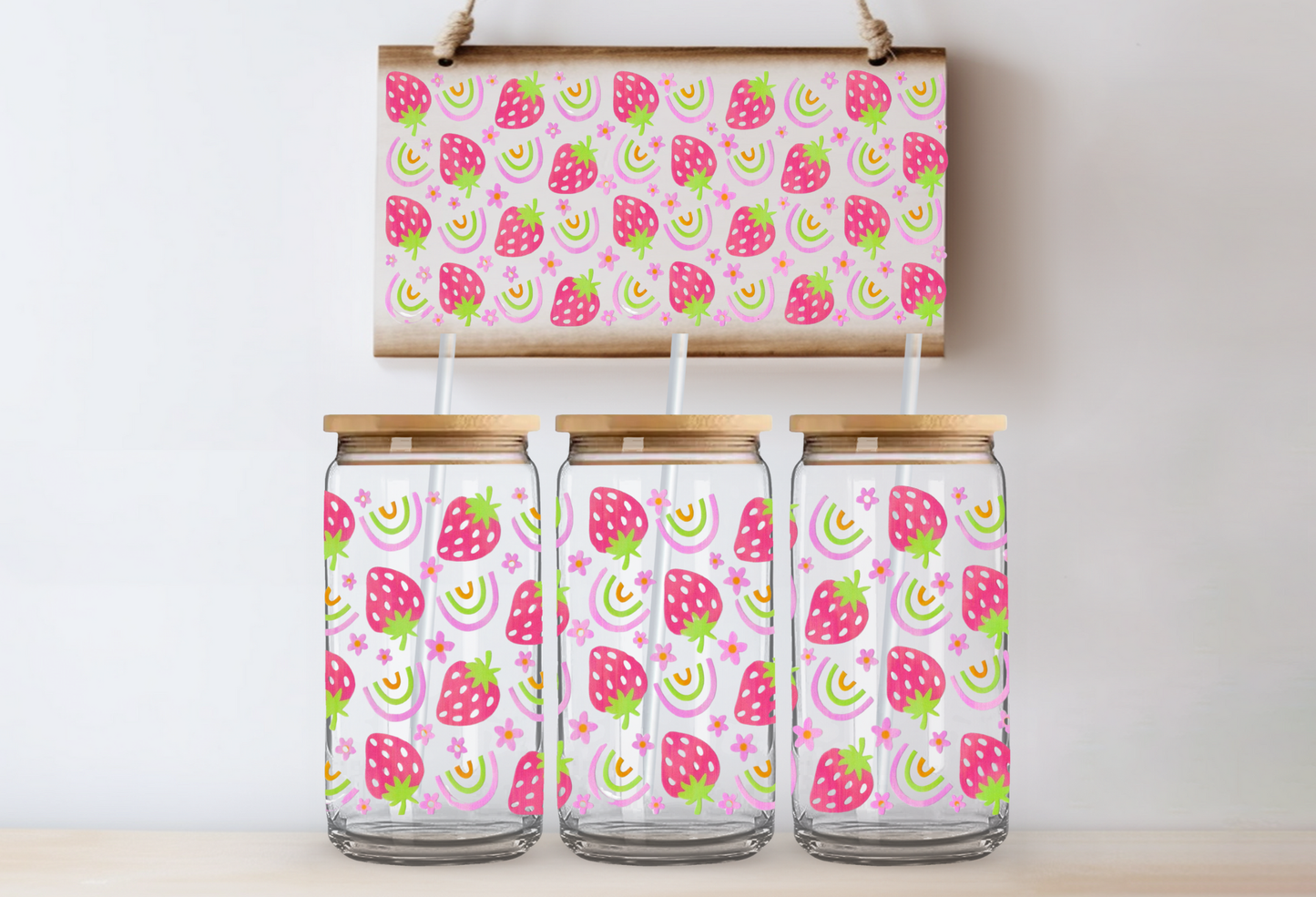 Strawberries & Rainbows