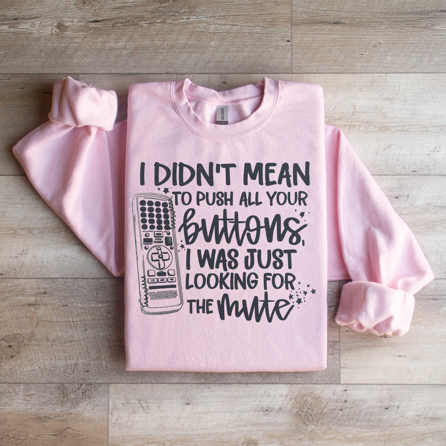 Push Your Buttons Crewneck Sweatshirt