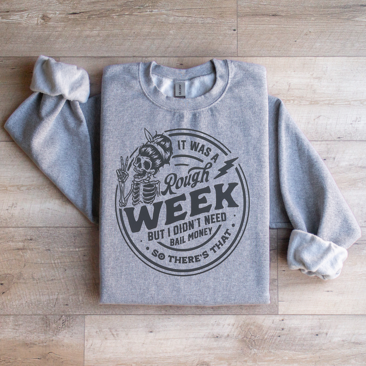 Rough Week Crewneck Sweatshirt