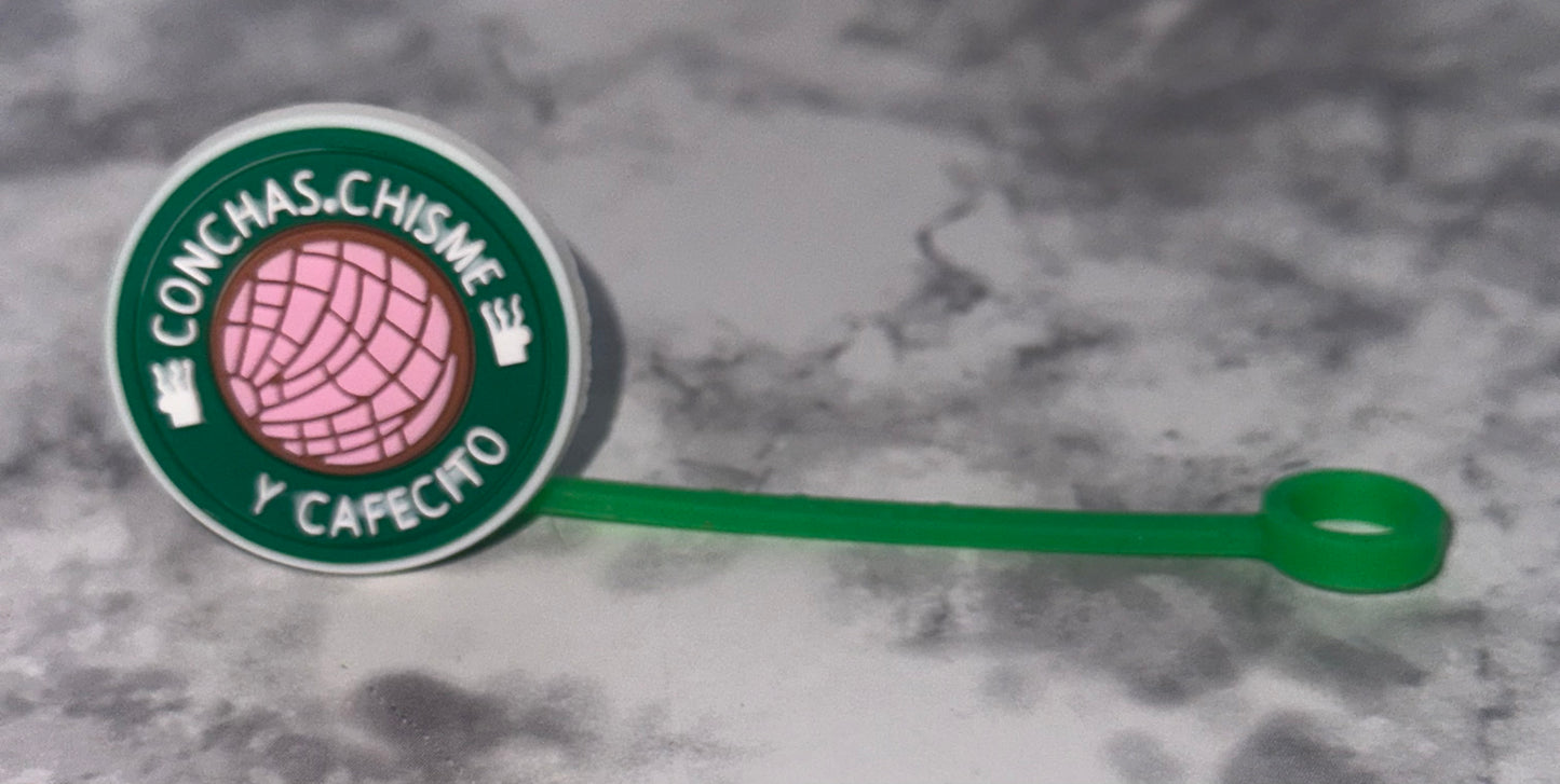 Conchas y Chisme Straw Topper